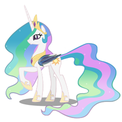 Size: 894x894 | Tagged: safe, artist:stormcloudmlp, princess celestia, bat pony, pony, bat ponified, female, mare, race swap, raised hoof, simple background, smiling, solo, sunbat, transparent background, vector