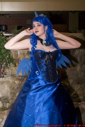 Size: 640x960 | Tagged: safe, artist:lochlan o'neil, princess luna, human, cosplay, irl, irl human, photo, princess, solo