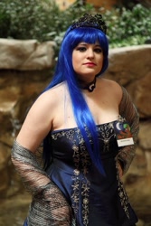 Size: 853x1280 | Tagged: dead source, safe, princess luna, human, cosplay, irl, irl human, photo, solo