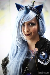 Size: 3456x5184 | Tagged: safe, princess luna, human, cosplay, irl, irl human, photo, solo