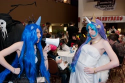 Size: 4288x2848 | Tagged: safe, princess celestia, princess luna, human, cosplay, irl, irl human, photo