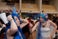 Size: 4288x2848 | Tagged: safe, princess celestia, princess luna, human, cosplay, irl, irl human, photo