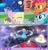 Size: 835x864 | Tagged: safe, babs seed, fluttershy, princess luna, rainbow dash, alicorn, pegasus, pony, controller, exploitable meme, eyes closed, female, gamer babs, gamer dash, gamer luna, gamershy, happy, hoof hold, luma, mare, meme, nintendo, obligatory pony, open mouth, pink mane, rosalina, screen, smiling, super mario 3d world, super mario bros., super mario galaxy, tv meme, yellow coat