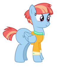 Size: 1163x1269 | Tagged: safe, windy whistles, pony, large butt, plot, simple background, solo, white background