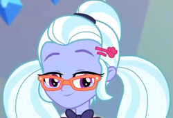 Size: 609x416 | Tagged: safe, screencap, sugarcoat, dance magic, equestria girls, spoiler:eqg specials, cropped, looking at you, smiling, solo, when she smiles