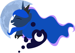 Size: 1165x825 | Tagged: safe, artist:ridahshaik, princess luna, alicorn, pony, female, horn, mare, simple background, solo, transparent background