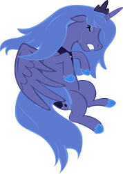 Size: 928x1307 | Tagged: safe, artist:moongazeponies, princess luna, alicorn, pony, crying, simple background, solo