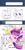 Size: 800x1600 | Tagged: safe, artist:naoki, princess cadance, queen chrysalis, alicorn, changeling, changeling queen, pony, chibi, japanese, mairitoruhoney, tumblr