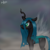 Size: 750x750 | Tagged: safe, artist:anothermare, queen chrysalis, changeling, changeling queen, female, green eyes, horn, solo