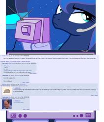 Size: 1100x1300 | Tagged: safe, princess luna, alicorn, pony, computer, exploitable meme, gamer luna, meme, obligatory pony, ponychan, tv meme