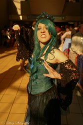 Size: 640x960 | Tagged: safe, queen chrysalis, human, cosplay, irl, irl human, photo