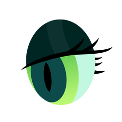 Size: 2000x2000 | Tagged: safe, artist:datnaro, queen chrysalis, changeling, changeling queen, eye, simple background, transparent background, vector