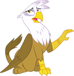 Size: 6689x6884 | Tagged: safe, artist:julianwilbury, derpibooru import, gilda, griffon, absurd resolution, simple background, solo, transparent background