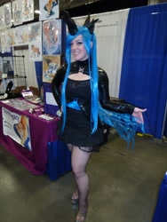 Size: 3000x4000 | Tagged: safe, queen chrysalis, human, cosplay, irl, irl human, nail polish, photo, solo