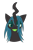 Size: 850x1300 | Tagged: safe, artist:cheshirecloud, queen chrysalis, changeling, changeling queen, female, green eyes, horn, solo