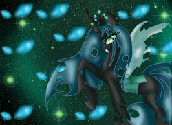 Size: 792x576 | Tagged: safe, artist:r-e-d-13, queen chrysalis, changeling, changeling queen, female, solo, speedpaint available