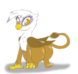 Size: 1280x1219 | Tagged: safe, artist:mlp-pregnancy-is-magic, derpibooru import, gilda, griffon, belly, pregnant, solo