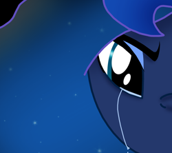 Size: 3124x2780 | Tagged: safe, artist:ajmstudios, princess luna, alicorn, pony, crying, scootaloo's scootaquest, solo