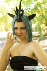 Size: 683x1024 | Tagged: safe, artist:firenationcosplay, queen chrysalis, human, cosplay, irl, irl human, photo, solo