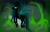 Size: 1860x1196 | Tagged: safe, artist:bruja1993, queen chrysalis, changeling, changeling queen, female, green eyes, horn, solo