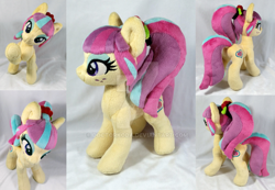 Size: 1024x710 | Tagged: safe, artist:doctorkoda, sour sweet, earth pony, pony, irl, photo, plushie, solo, watermark