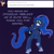 Size: 500x500 | Tagged: safe, artist:timid tracks, princess luna, tiberius, alicorn, pony, ask-luna-and-tiberius, tumblr