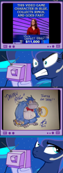 Size: 560x1537 | Tagged: safe, princess luna, crossover, dankey kang, donkey kong, donkey kong country, epic fail, exploitable meme, fail, fusion, game show, gamer luna, jeopardy, meme, obligatory pony, sonic the hedgehog, sonic the hedgehog (series), tv meme