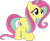 Size: 1024x831 | Tagged: safe, artist:ra1nb0wk1tty, derpibooru import, fluttershy, sour sweet, pegasus, pony, female, mare, recolor, simple background, solo, transparent background