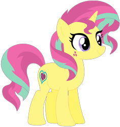 Size: 1024x1087 | Tagged: safe, artist:ra1nb0wk1tty, sour sweet, sunset shimmer, pony, unicorn, equestria girls ponified, female, mare, ponified, recolor, simple background, solo, transparent background