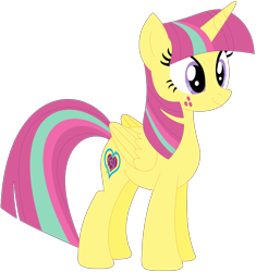 Size: 1024x1091 | Tagged: safe, artist:ra1nb0wk1tty, sour sweet, twilight sparkle, twilight sparkle (alicorn), alicorn, pony, female, mare, recolor, simple background, solo, transparent background