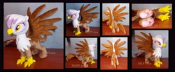 Size: 8168x3384 | Tagged: safe, artist:mlpt-fan, derpibooru import, gilda, griffon, irl, photo, plushie, solo