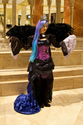 Size: 1024x1536 | Tagged: safe, artist:kana-mitsu, princess luna, human, cosplay, irl, irl human, photo, solo