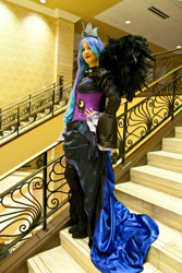 Size: 1024x1536 | Tagged: safe, artist:kana-mitsu, princess luna, human, cosplay, irl, irl human, photo, solo