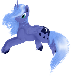 Size: 1010x1076 | Tagged: safe, artist:crosspone, princess luna, alicorn, pony, simple background, solo, unshorn fetlocks