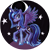 Size: 1600x1600 | Tagged: safe, artist:toraakachan, princess luna, alicorn, pony, female, horn, mare, s1 luna, solo