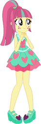 Size: 194x578 | Tagged: safe, artist:ra1nb0wk1tty, sour sweet, equestria girls, bowtie, cute, freckles, heart, high heels, simple background, solo, white background