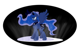 Size: 6000x4000 | Tagged: safe, artist:graphene, princess luna, alicorn, pony, female, horn, mare, simple background, solo, transparent background