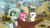 Size: 1276x714 | Tagged: safe, derpibooru import, screencap, gilda, greta, pinkie pie, rainbow dash, earth pony, griffon, pegasus, pony, the lost treasure of griffonstone, griffonstone