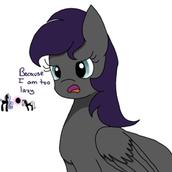 Size: 500x500 | Tagged: safe, artist:llulabeee, princess luna, trixie, oc, alicorn, pony, ask, lunaandtrixie, tumblr