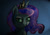 Size: 4961x3508 | Tagged: safe, artist:katieunicorn, princess luna, alicorn, pony, female, horn, mare, simple background, solo