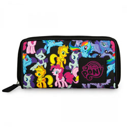 Size: 495x495 | Tagged: safe, applejack, fluttershy, pinkie pie, princess luna, rainbow dash, rarity, twilight sparkle, twilight sparkle (alicorn), alicorn, earth pony, pegasus, pony, unicorn, mane six, merchandise, wallet