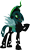 Size: 628x1037 | Tagged: safe, artist:itoruna-the-platypus, king metamorphosis, queen chrysalis, changeling, changeling queen, changeling king, hoof on chest, king pupa, rule 63, simple background, solo, transparent background, vector