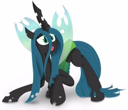 Size: 3414x2937 | Tagged: dead source, safe, artist:artknorke, artist:kp-shadowsquirrel, queen chrysalis, changeling, changeling queen, female, solo