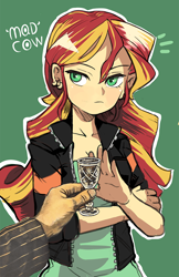 Size: 614x945 | Tagged: safe, artist:pk4g, edit, sunset shimmer, equestria girls, meme, solo