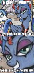 Size: 1494x3143 | Tagged: safe, idw, princess luna, alicorn, pony, spoiler:comic, spoiler:comic18, alternate universe, dark mirror universe, equestria-3, grammar error, red dwarf