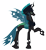 Size: 4161x4497 | Tagged: safe, artist:wicklesmack, king metamorphosis, queen chrysalis, changeling, changeling queen, absurd resolution, changeling king, helmet, raised hoof, rule 63, simple background, solo, transparent background