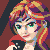 Size: 50x50 | Tagged: safe, artist:pix3m, sunset shimmer, human, humanized, light skin, lowres, pixel art, solo, wip