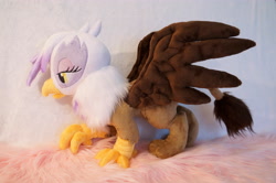 Size: 4912x3264 | Tagged: safe, artist:fafatacle, derpibooru import, gilda, griffon, irl, photo, plushie, solo