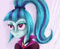 Size: 1700x1400 | Tagged: safe, artist:sakurawolfer, sonata dusk, equestria girls, rainbow rocks, necklace, solo