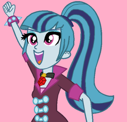 Size: 562x538 | Tagged: safe, artist:trainman3985, sonata dusk, equestria girls, rainbow rocks, female, gem, redraw, siren gem, solo